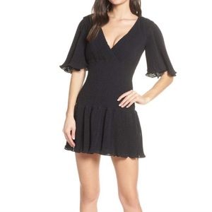 KEEPSAKE Black Clarity Mini Dress